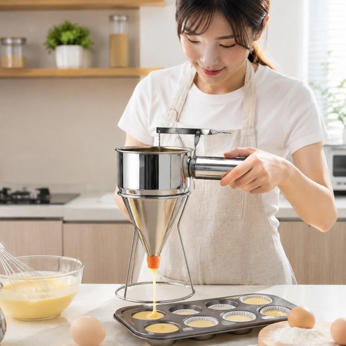 Pancake batter dispenser - dispenser, sel