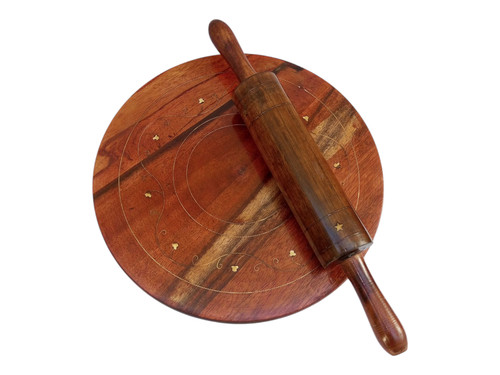 Wooden handmade chakla belan - chakla,