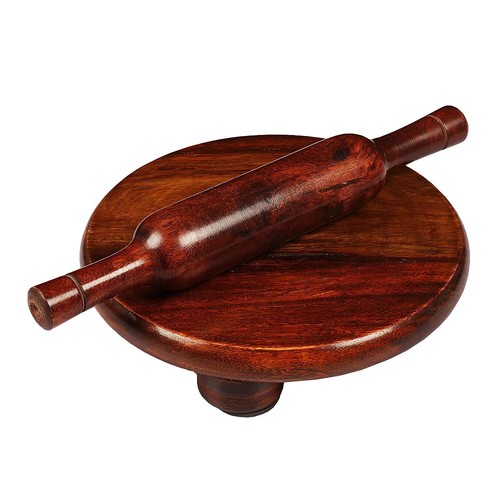 Wooden chakla belan set - wooden,